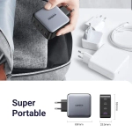 Зарядное устройство 3xUSB C+1xUSB, 100W Gan X, UGREEN 40747