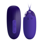 Набор: вакуумный стимулятор и виброяйцо с пультом ДУ Pretty Love Vibrating Egg & Tapping Stimulator Purple BI-014901WL