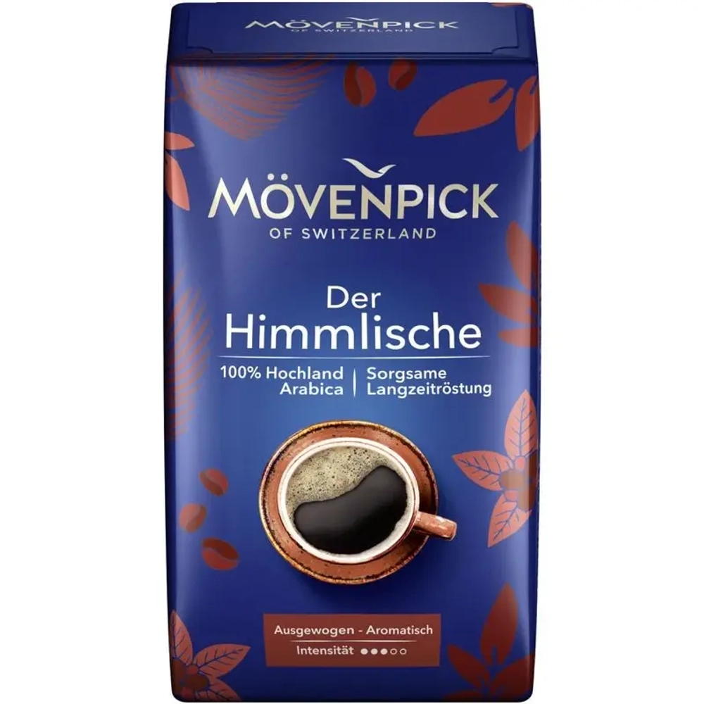 Кофе MÖVENPICK Der Himmlische, молотый, 500г., Мовенпик