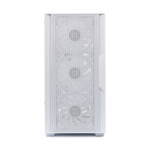 Корпус BaseTech eXtreme GFX-06, Без БП, mATX, белый, 4xFRGB FAN, 2xUSB2, 1xUSB3, бок: закалённое стекло (BT-GFX-06W-MESH-4F-RGB)