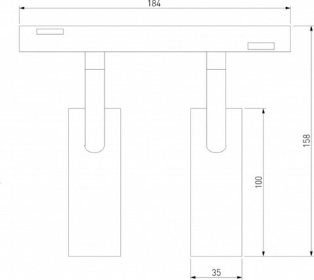 Светильник на штанге Elektrostandard Slim Magnetic a062853