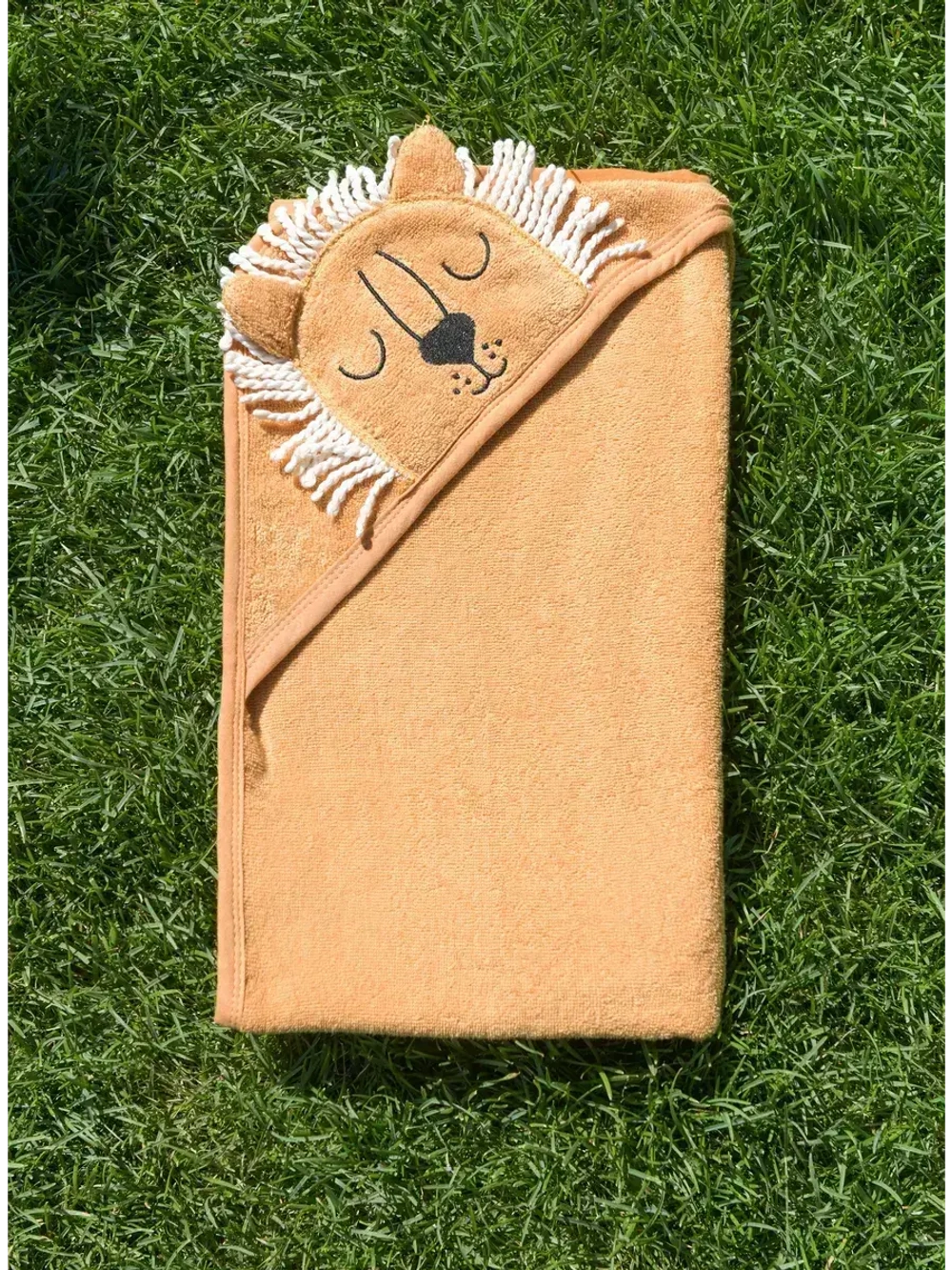 Полотенце детское с капюшоном