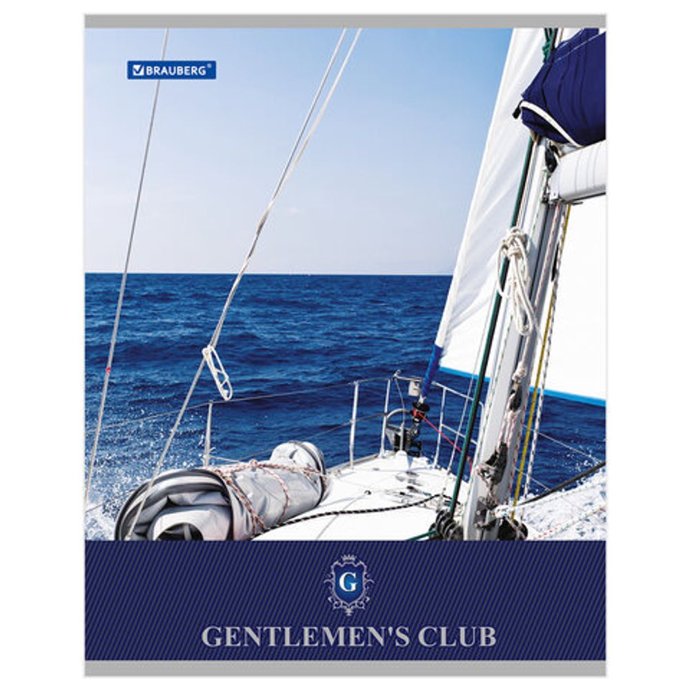 Тетрадь А5, 48 л., BRAUBERG ЭКО, клетка, обложка картон, КЛУБ ДЖЕНТЕЛЬМЕНОВ, 401835, 5шт