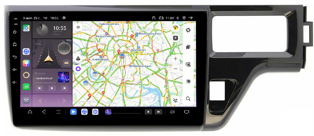 Магнитола для Honda Stepwgn 5 2015-2021 - Kuberg QLed, Android 13, TS20, CarPlay, SIM-слот