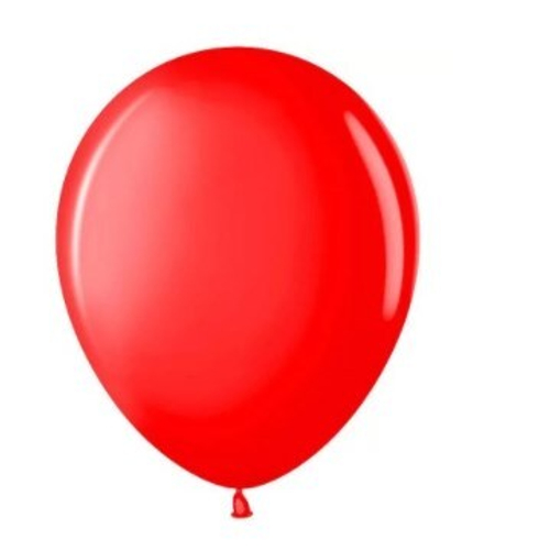 Шар красный пастель