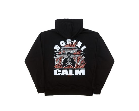 Худи HOOK Социал чёрный
