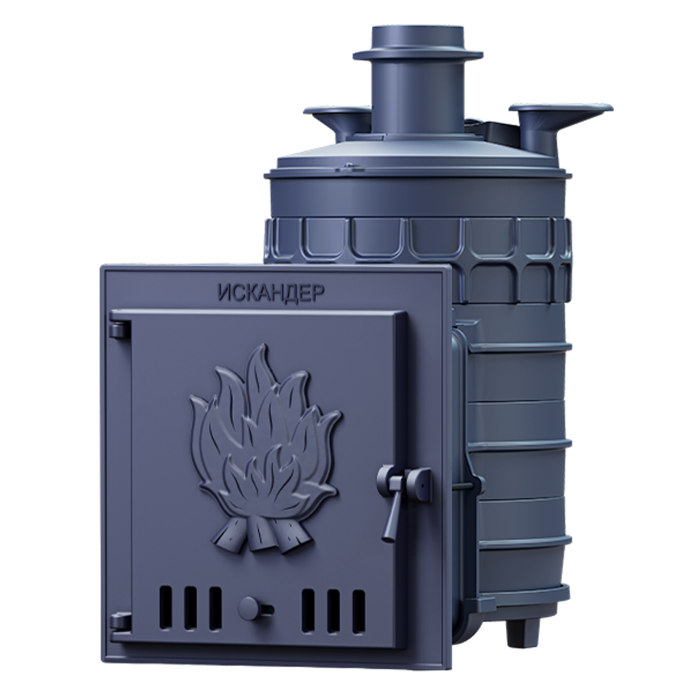 Чугунная печь для бани Искандер ЗК 18