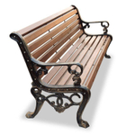 Скамейка чугунная «Аллея»