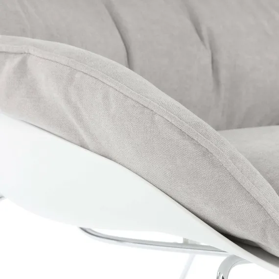 Кресло Bay, светло-серая ткань