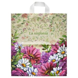 Пакет петлевая ручка Россия 38*42 см 40 мкм ПНД Симфония  1 шт/уп 500 шт/кор