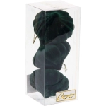 Набор ёлочных украшений VELOUR «Волшебная юла» 6 см (набор 3 шт), Изумруд