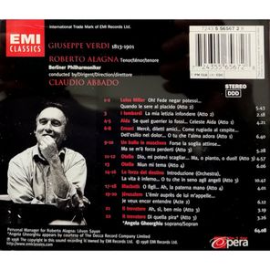 Roberto Alagna, Berliner Philharmoniker, Claudio Abbado / Giuseppe Verdi: Verdi Arias (CD)