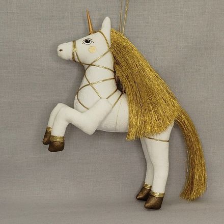 Ёлочная игрушка Единорог