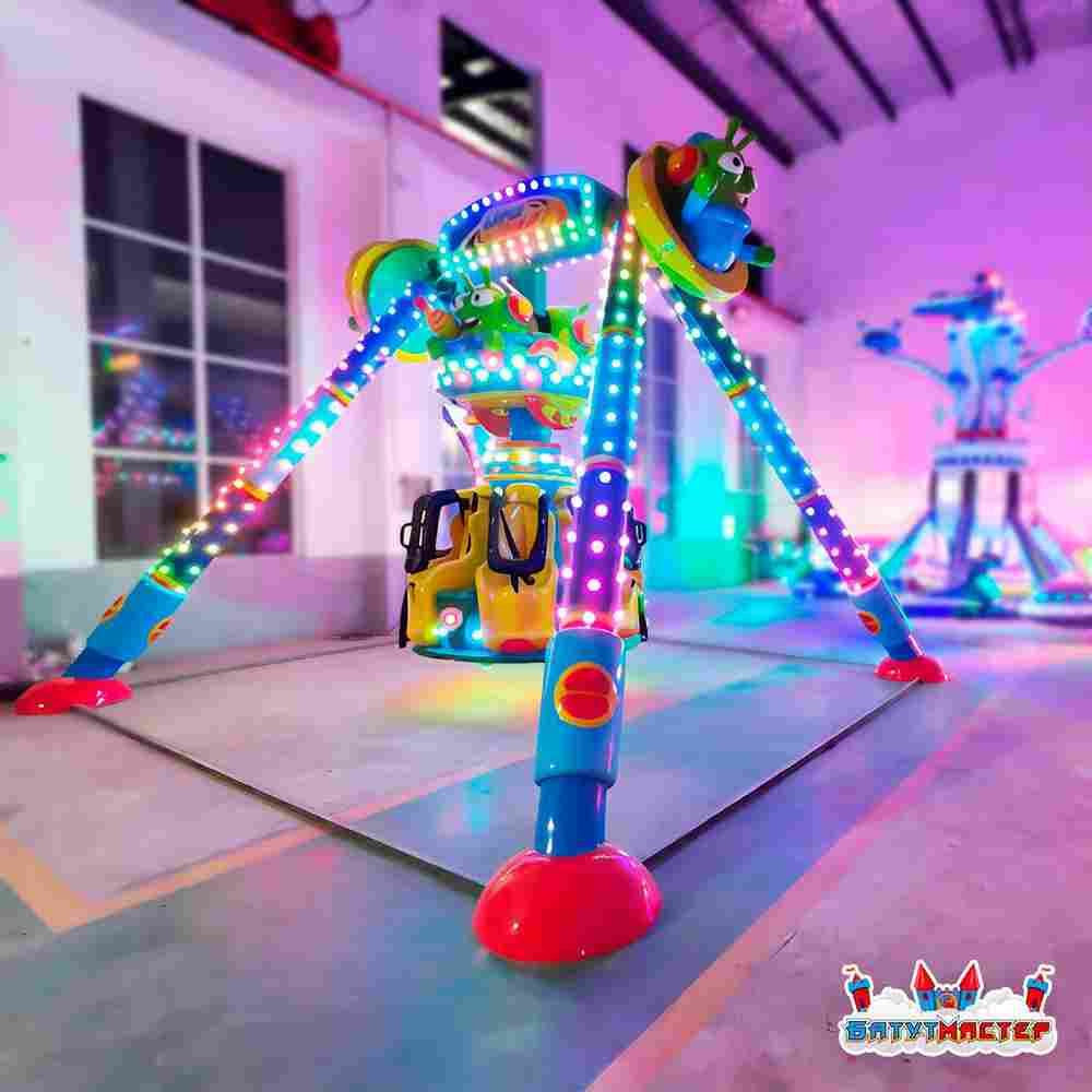 Большой маятник аттракцион «Планетарное кружение», 6 мест, 6×6×3,5 м