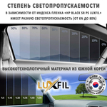 Пленка тонировочная металлизированная HP BLACK 03 SR PS LUXFIL, на отрез (ширина рулона 1,524 м.)