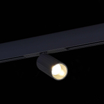 ST807.446.12 Магнитный трековый светильник Черный LED 1*12W 4000K 700Lm Ra&gt;90 IP20 D50xH173 48VV