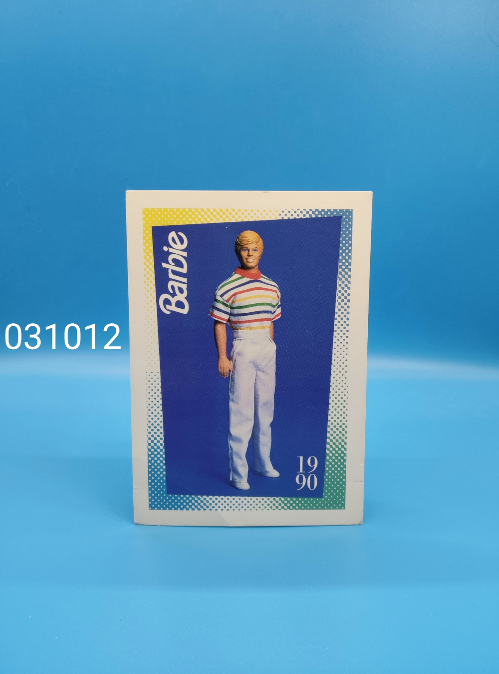 Аксессуар винтажная карточка Барби 90х 031012