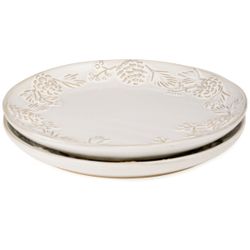 НАБОР ТАРЕЛОК ЗАКУСОЧНЫХ КОЛЛЕКЦИЯ "PINE CONES", 2 ШТ. / 20,7*2,5 СМ