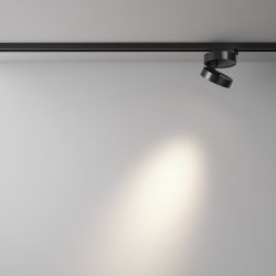 Трековый светильник для однофазного шинопровода светодиодный Maytoni Unity Magic TR006-1-12W3K-B4K