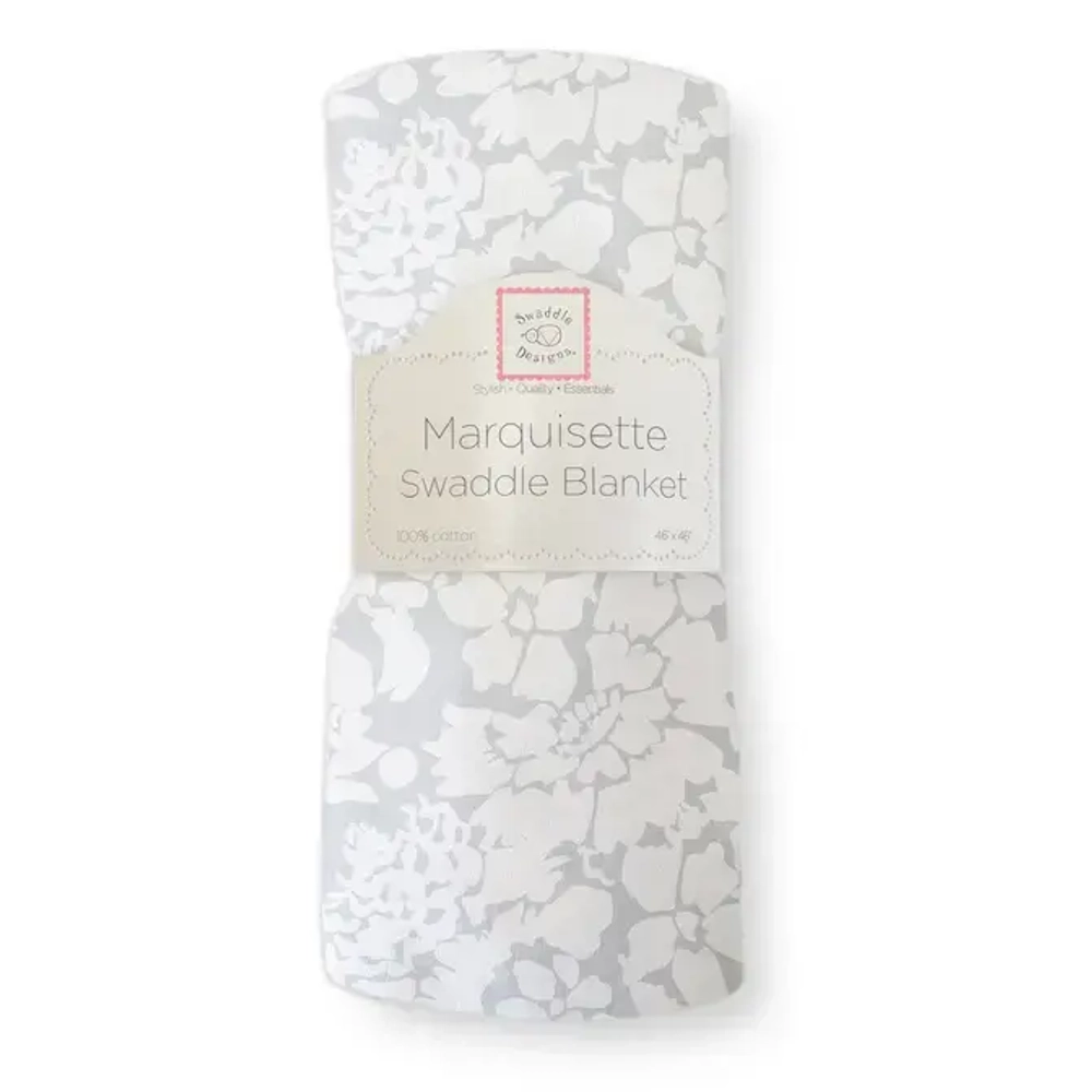 SwaddleDesigns SD-454ST Пеленка маркизет - Lush Botanical, Sterling