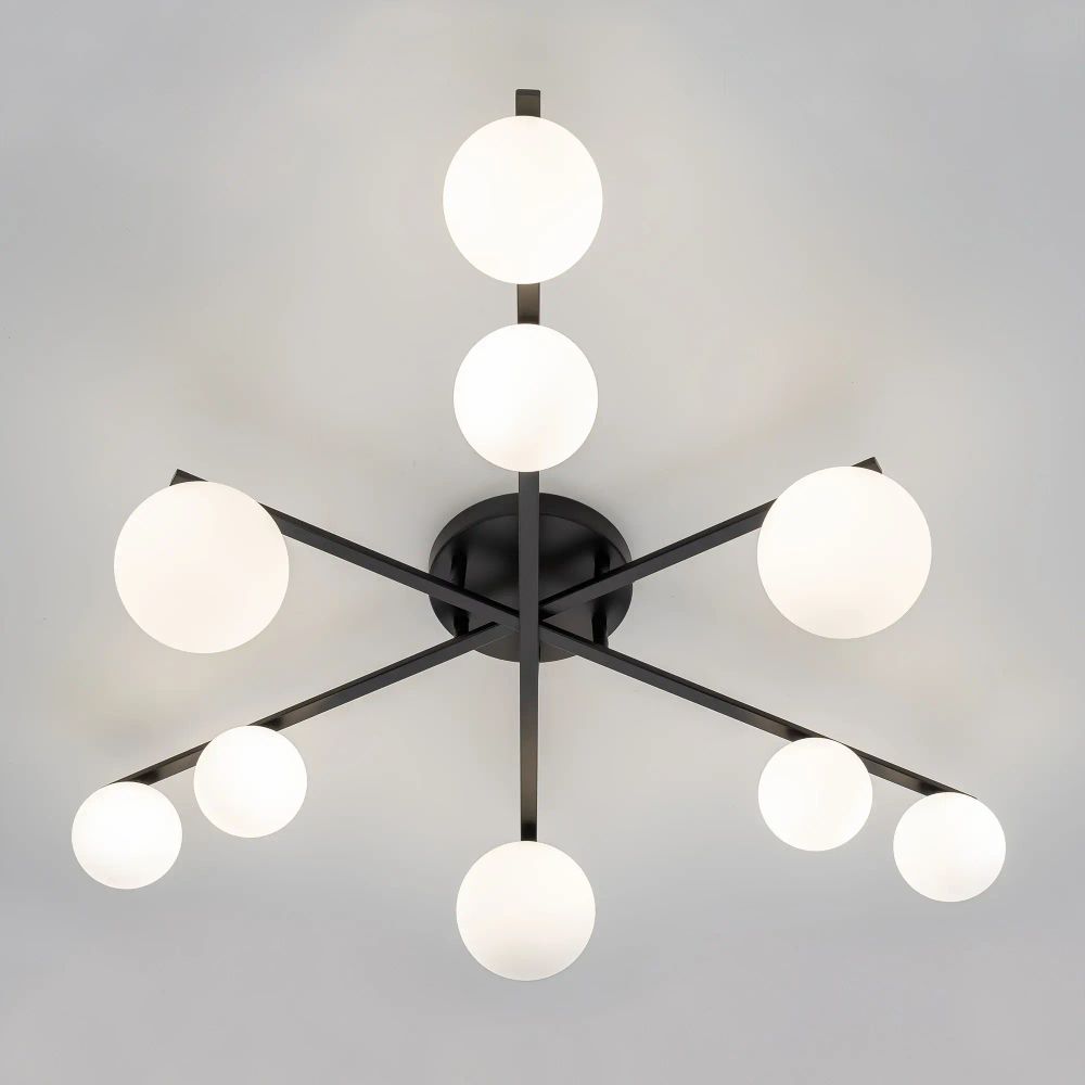 Citilux GLOB CL209291 Люстра потолочная Чёрная