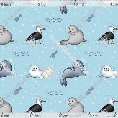 Тюлени by KatyaNova 207 DPI