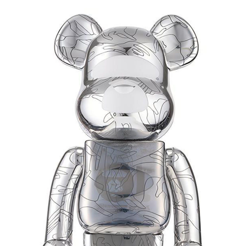 Дизайнерские игрушки BE@RBRICK x Aape 1000%, 3821653-617549709