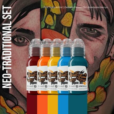 Neo-Traditional Mini Set World Famous Ink