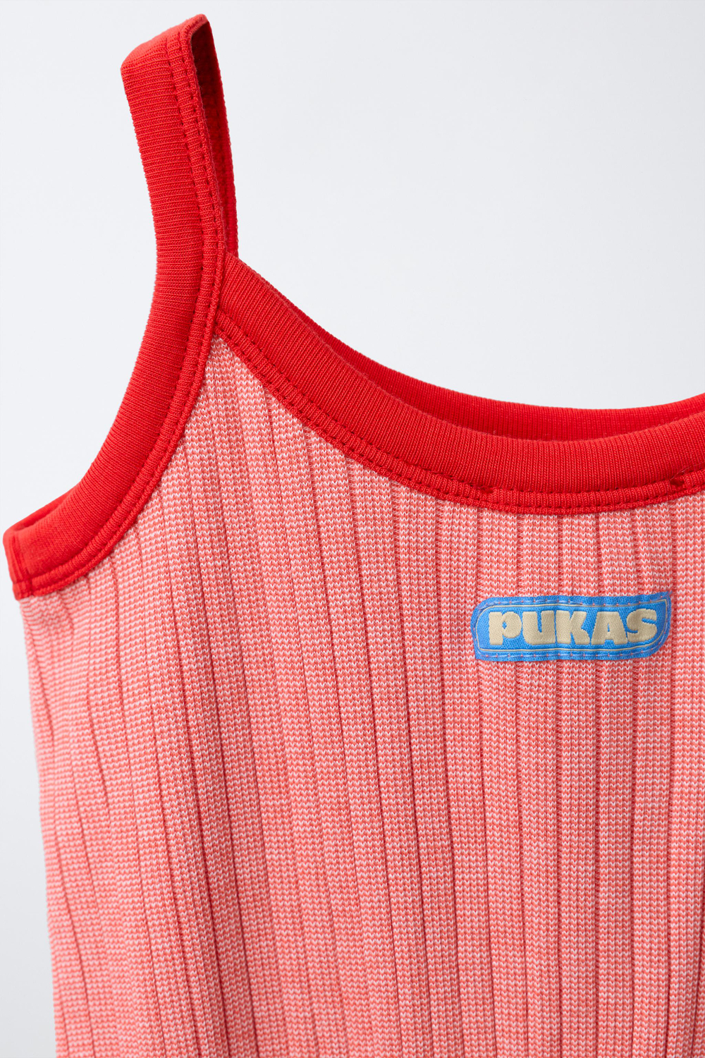 ZARA X PUKAS КОМБИНЕЗОН, КОРАЛЛОВЫЙ