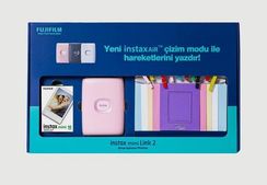 Fotoprinter \ Компактный фотопринтер  INSTAX MINI LINK 2 SOFT PINK BUNDLE BOX