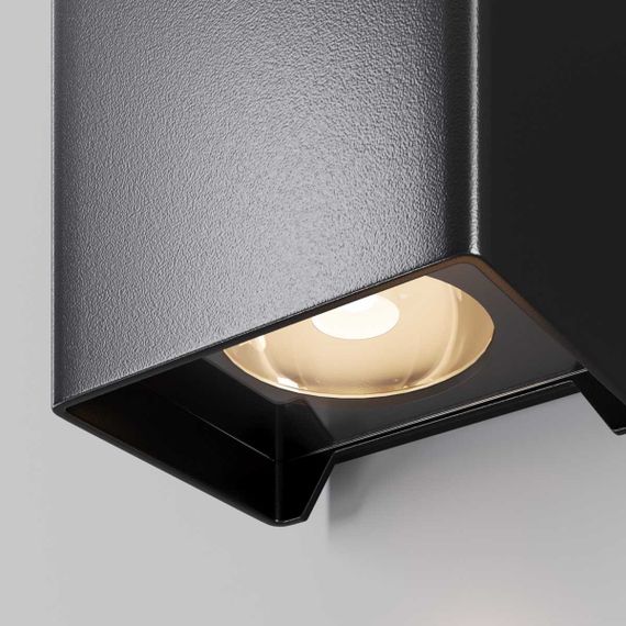 Уличный настенный светильник Maytoni Outdoor Shell O505WL-L3B3K