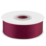 Лента атласная в цвете красное дерево, в 5 размерах, 1 шт.