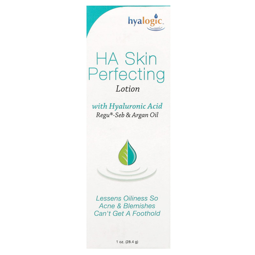 Hyalogic, HA Skin Perfecting Lotion, лосьон для улучшения состояния кожи с гиалуроновой кислотой, без отдушки, 28,4 г (1 унция)