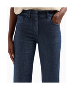 Расклешенные эластичные брюки с пятью карманами из коллекции Denim Giorgio Armani