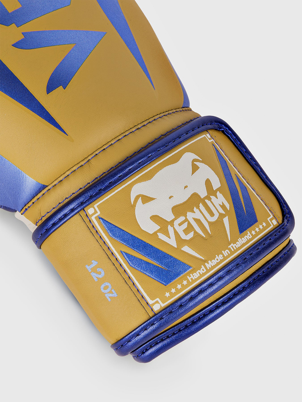 Перчатки боксерские Venum Mustard/Cream/Blue