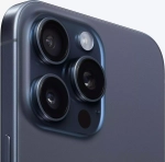 iPhone 15 Pro 256 ГБ, Dual: nano SIM + eSIM , синий титан