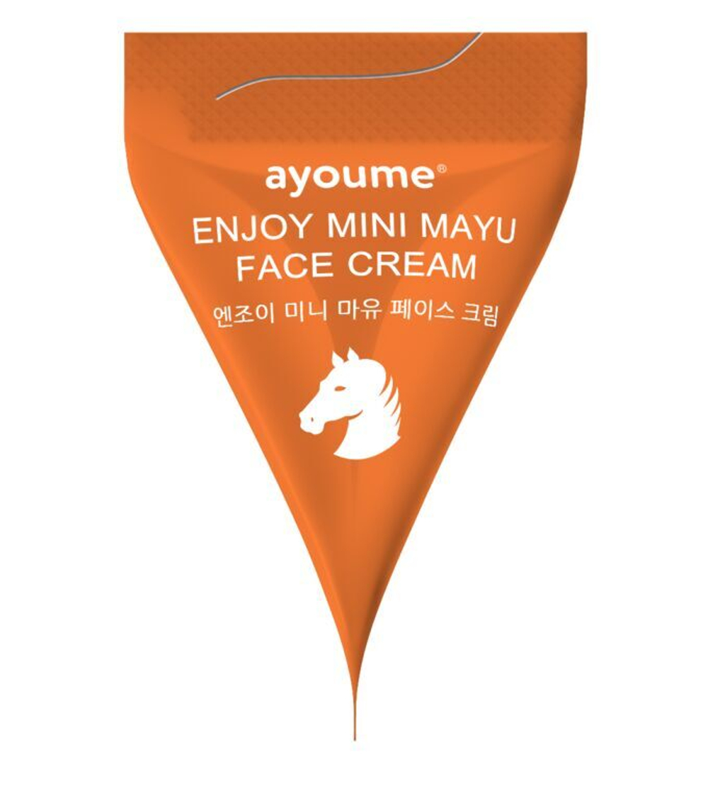 Ayoumе Enjoy Mini Mayu Face Cream питательный крем для лица с лошадиным жиром