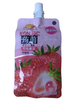 Желе питьевое Konjak ассорти вкусов 258 г * 4 шт