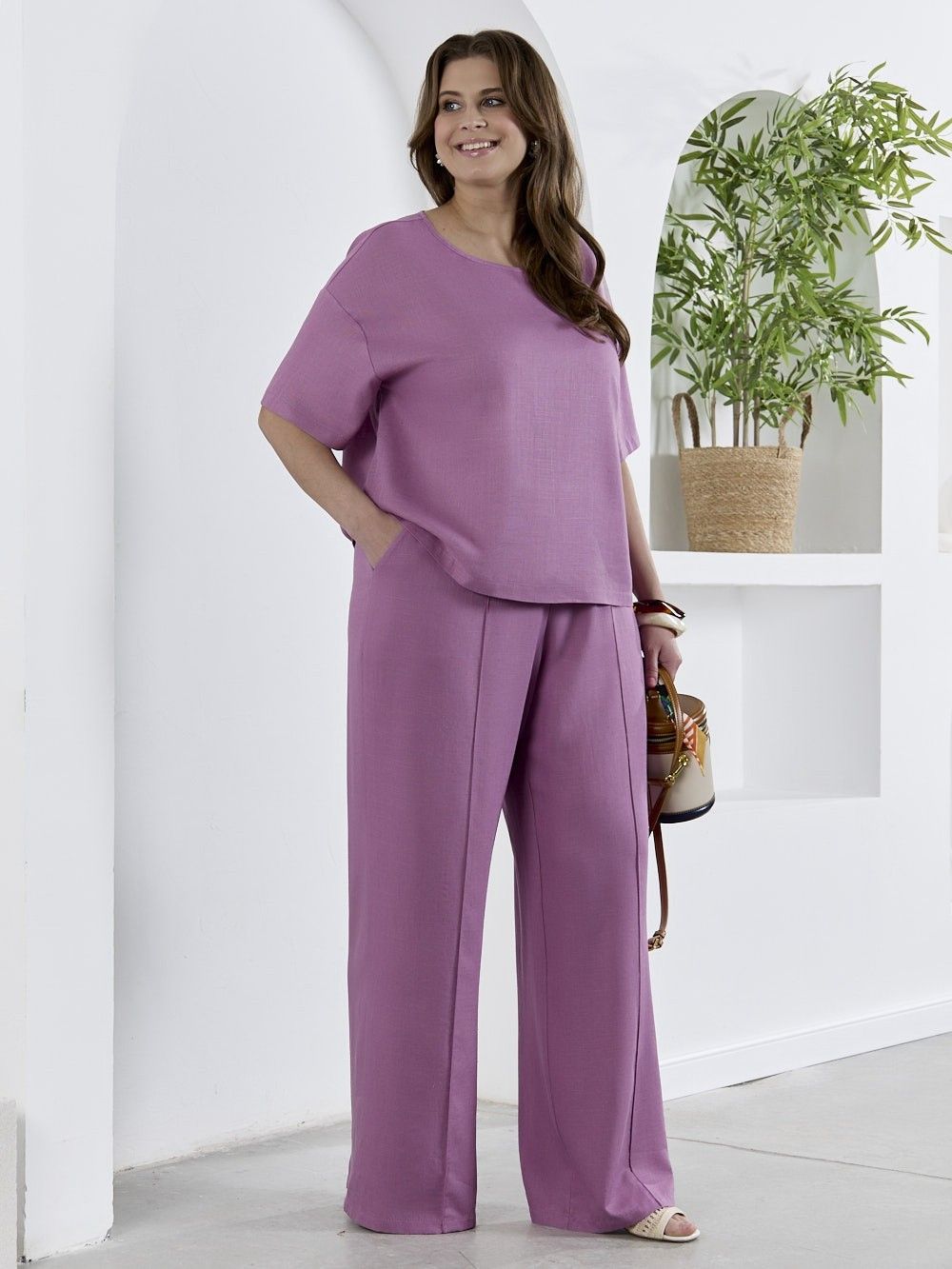 Блузка Камео-4 Виотекс ЛИЛОВЫЙ