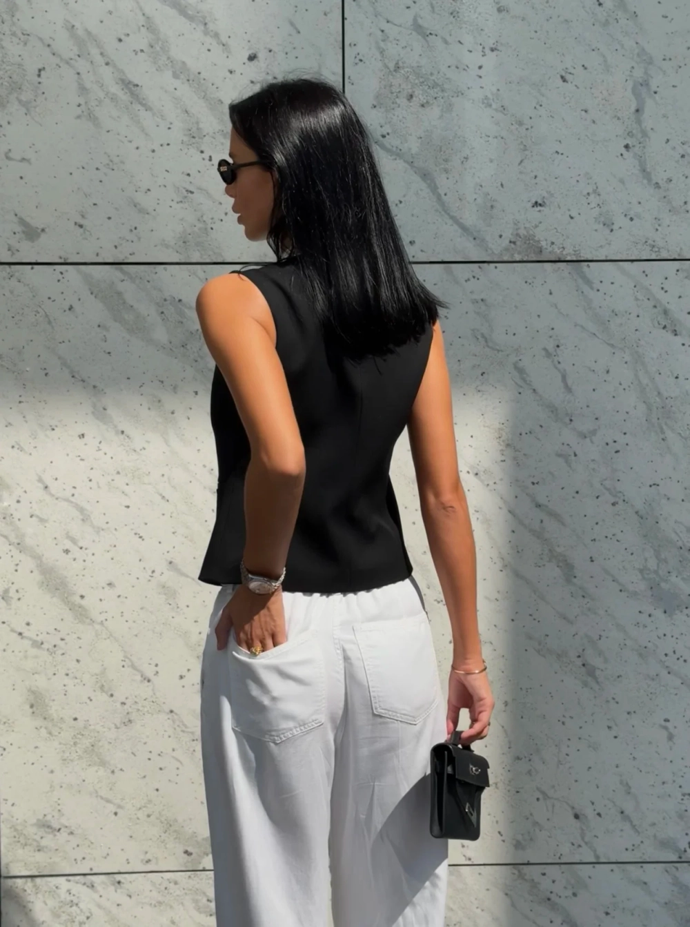 Брюки relaxed fit, Белый