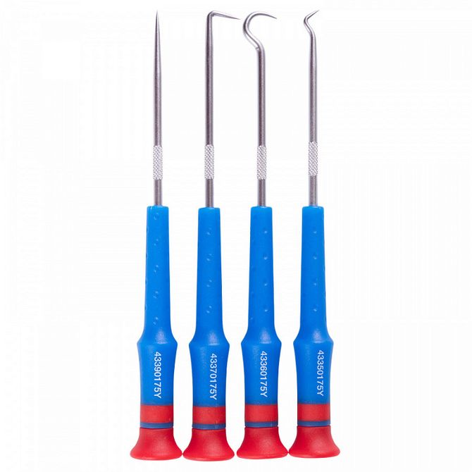 KING TONY (30914AY) Набор для демонтажа сальников и колец, 4 предмета