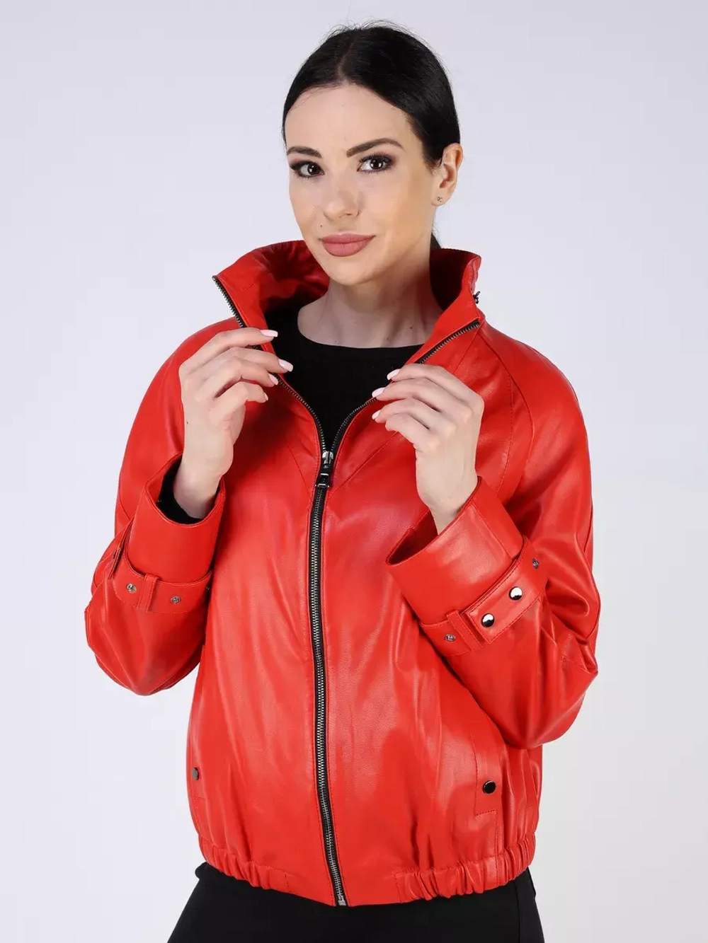 Кожаная куртка демисезонная Турция