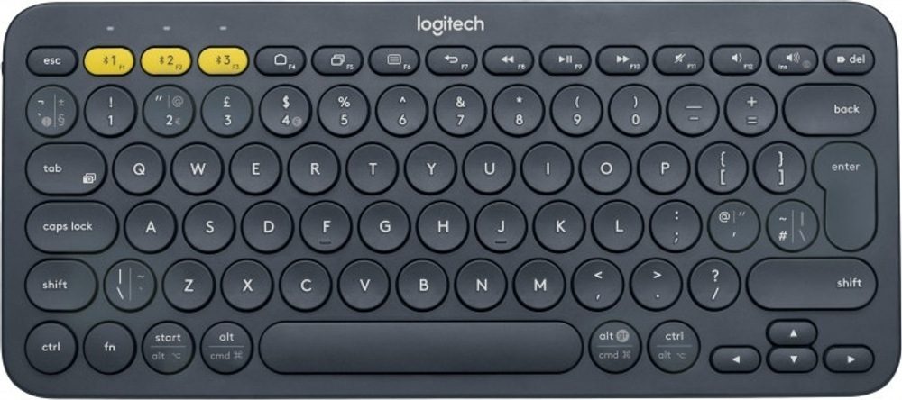 Клавиатура Logitech K380 920-007584 серый