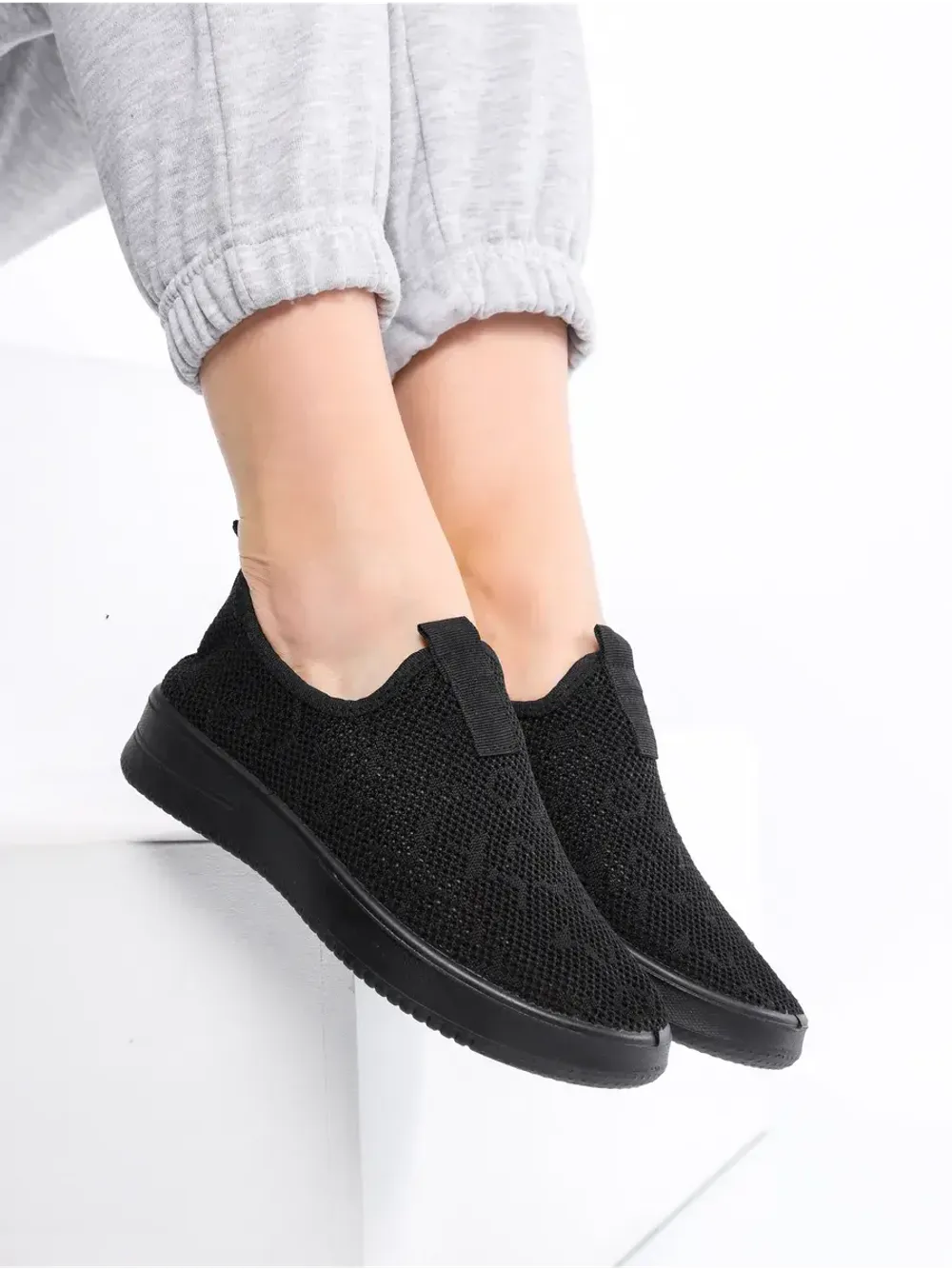 Слипоны летние текстильные