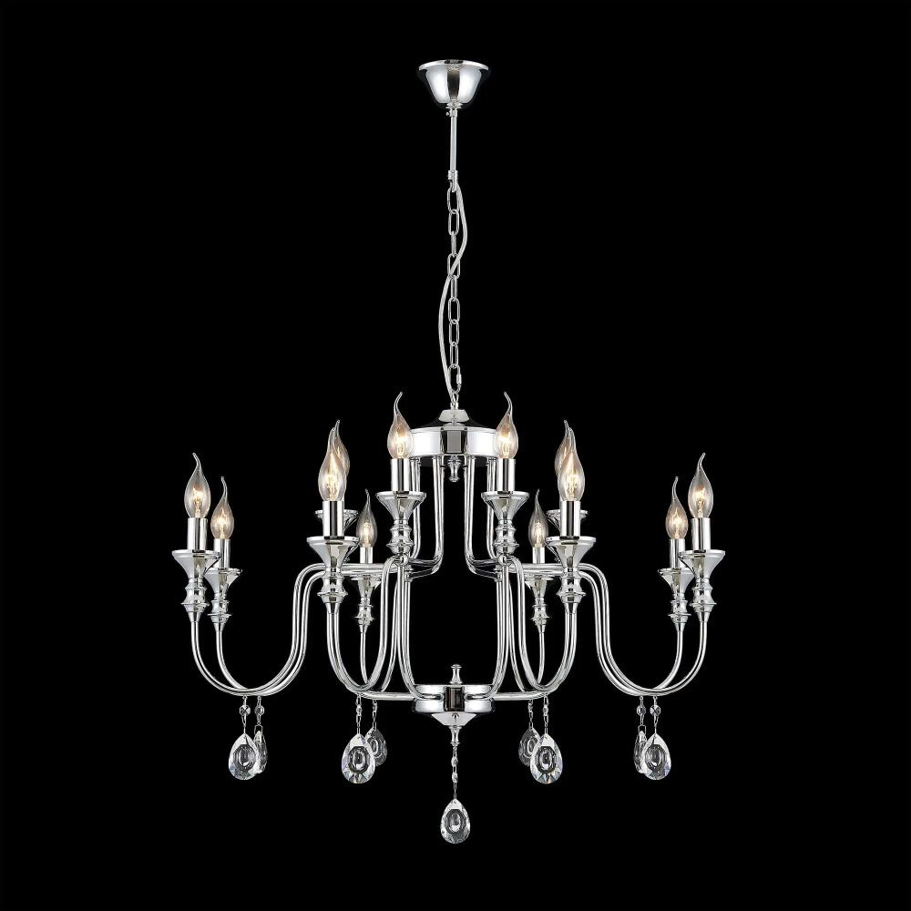 Citilux Рига CL437221 Люстра подвесная Хром