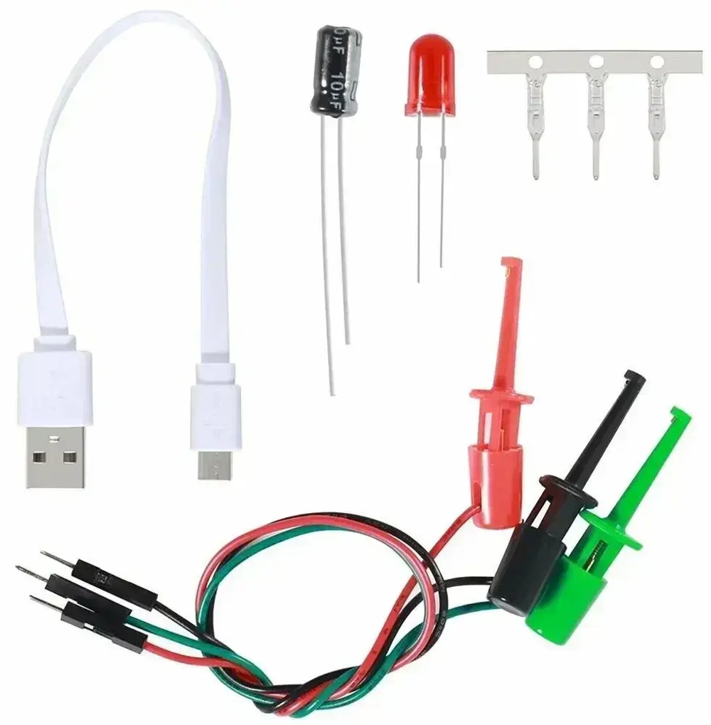 LCR-T7 Tester, Тестер радиодеталей, измеритель RLC, определитель типа и цоколевки компонентов, ESR и Vloss метр