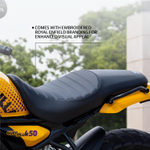 Водительское сиденье Royal Enfield, тип - "Urban", черного цвета, арт. KXA00474