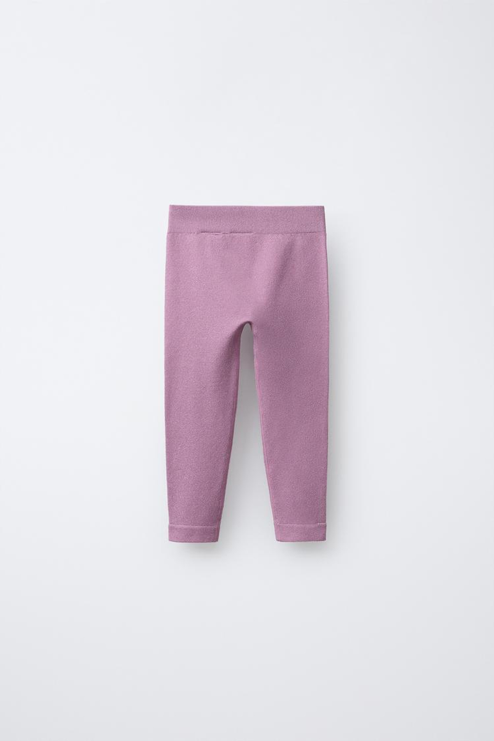 ZARA ЛЕГИНСЫ ИЗ МЯГКОЙ ТКАНИ, РОЗОВЫЙ/СИРЕНЕВЫЙ