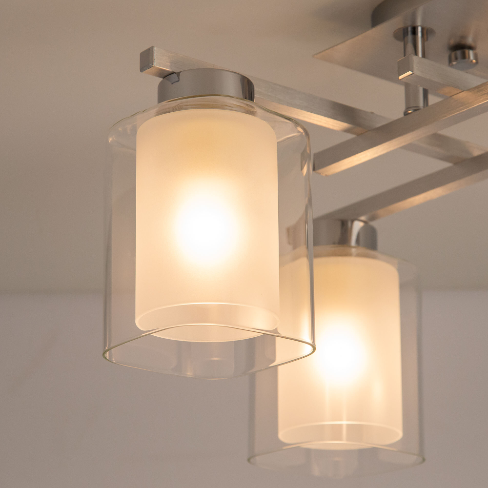 Citilux Диез CL111140 Люстра потолочная Алюминий