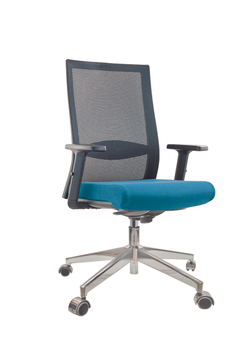 Брента/Brenta кресло операторское со спинкой-сеткой на пятилучие